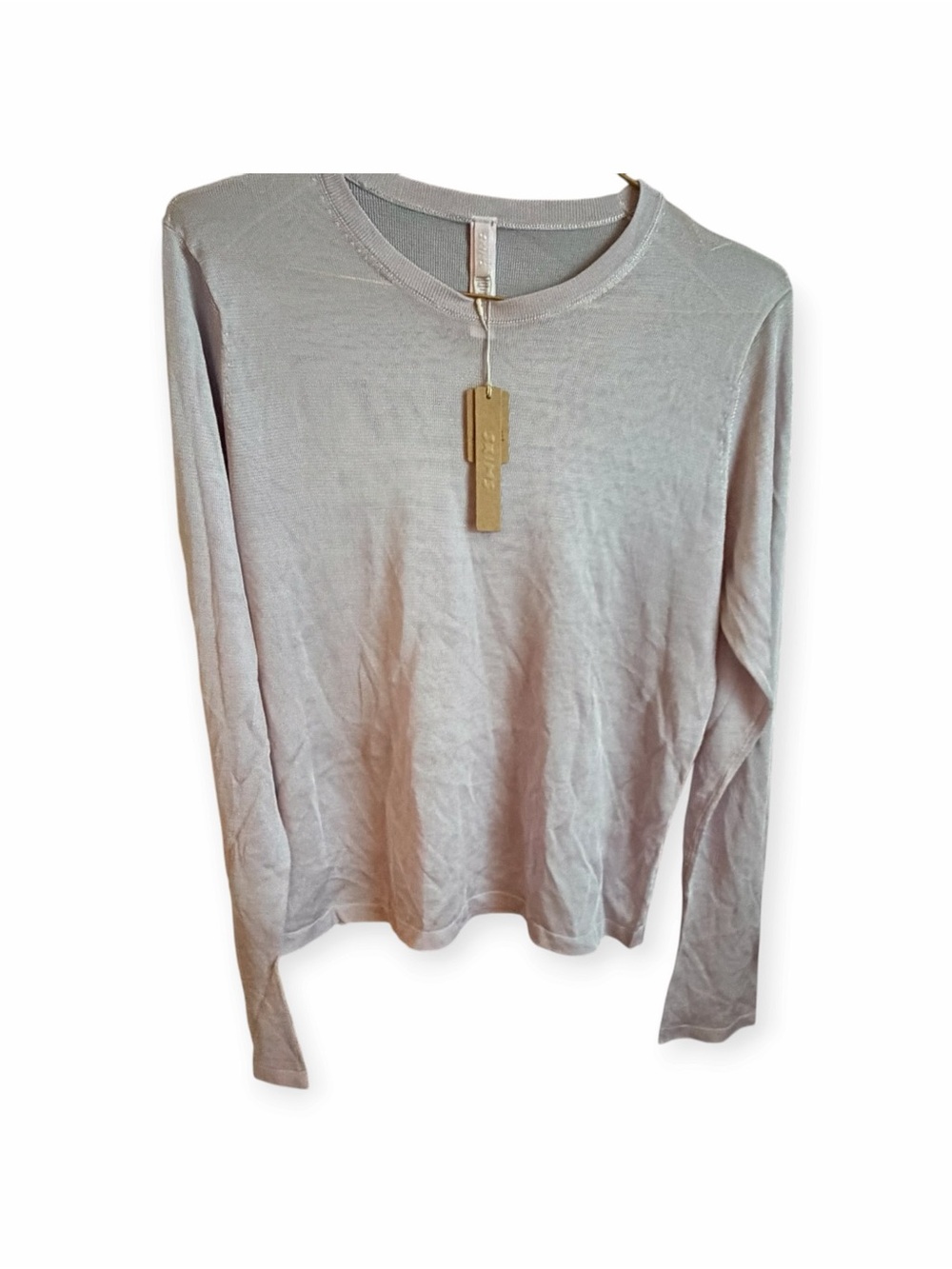 SKIMS Slinky Knit Long Sleeve Iris Mica M NWT